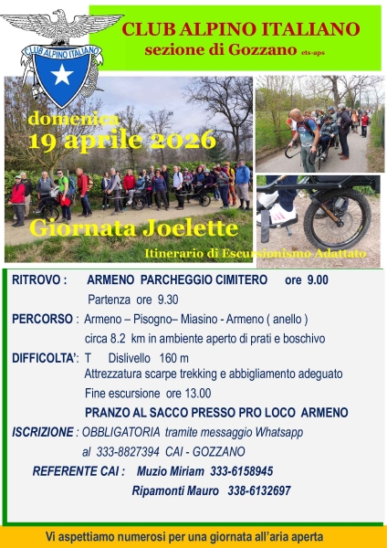 JOELETTE 19 aprile Cai